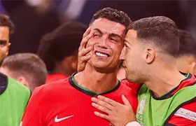 Cristiano Ronaldo in Tears After Missing Extra-Time Penalty for Portugal at Euro 2024, Scores in Victorious Shoot-Out